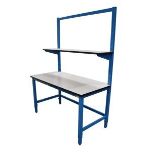 Workbench with Slotted Uprights
