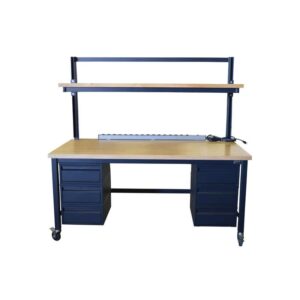 BT42-MAPLE-US - Workbench with Strut Channel Uprights
