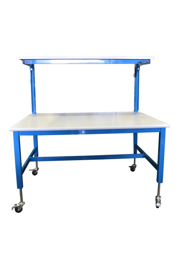 BT42-MH-MLS - Ergonomic Lift Station with Single Tier Shelf