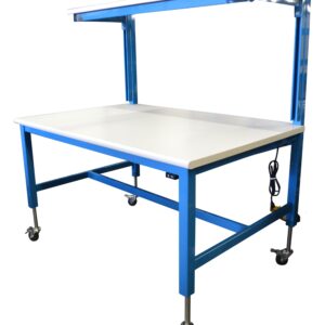 BT42-MH-MLS-US - Ergonomic Lift Station with Strut Channel Uprights