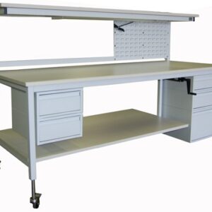 BT42-MH-MLS - Ergonomic Lift Station with Single Tier Shelf