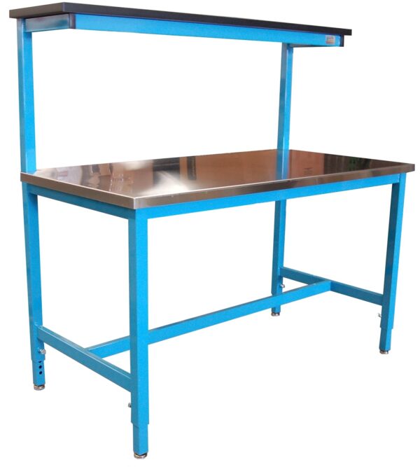 BT42CR-SS - Workbench with Single Tier Shelf