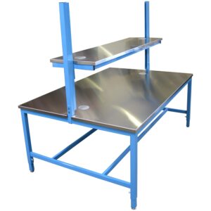 BT42DS-SS-DS-US - Workbench with Single Tier Shelf
