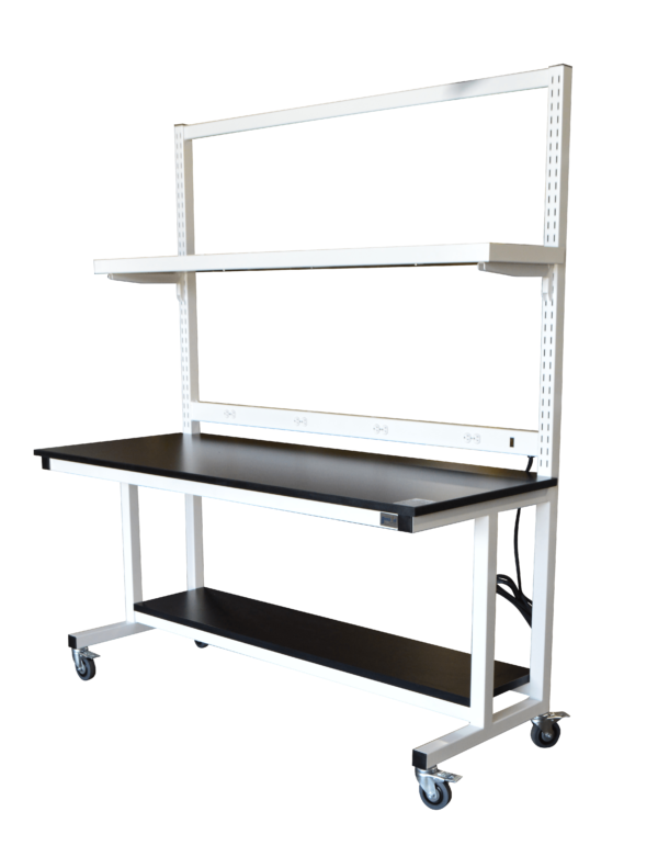 LAB-BT142-DS-PS-LIP - Slotted Uprights - Cantilever Frame