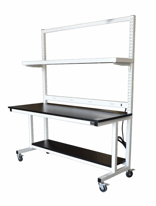 LAB-BT142-DS-PS-LIP - Slotted Uprights - Cantilever Frame