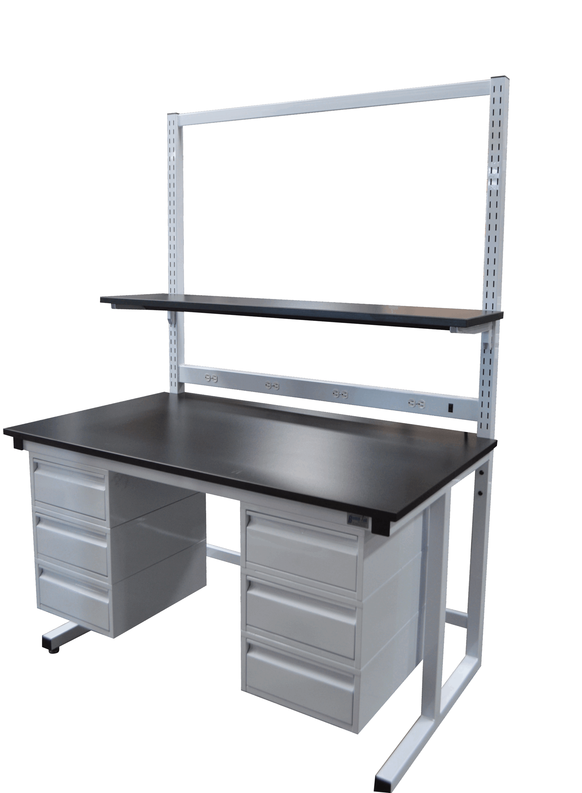 LAB-BT142-DS-PS - Slotted Uprights - Cantilever Frame