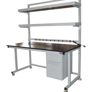 LAB-BT146-DS-LIP - Slotted Uprights - Cantilever Frame