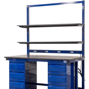 LAB-BT146-DS-PS - Slotted Uprights - Cantilever Frame