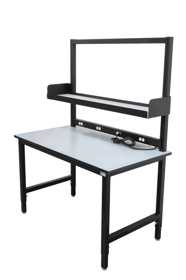 LAB-BT42-DS-LIP-PS - Slotted Uprights - Standard Frame