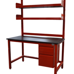 LAB-BT46-DS-LIP-BR - Slotted Uprights - Standard Frame