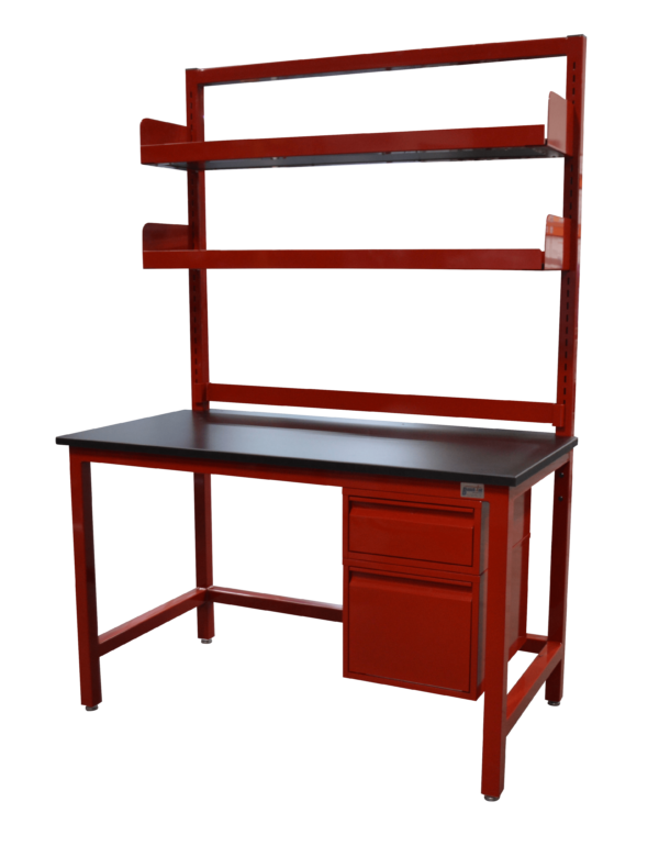 LAB-BT46-DS-LIP-BR - Slotted Uprights - Standard Frame