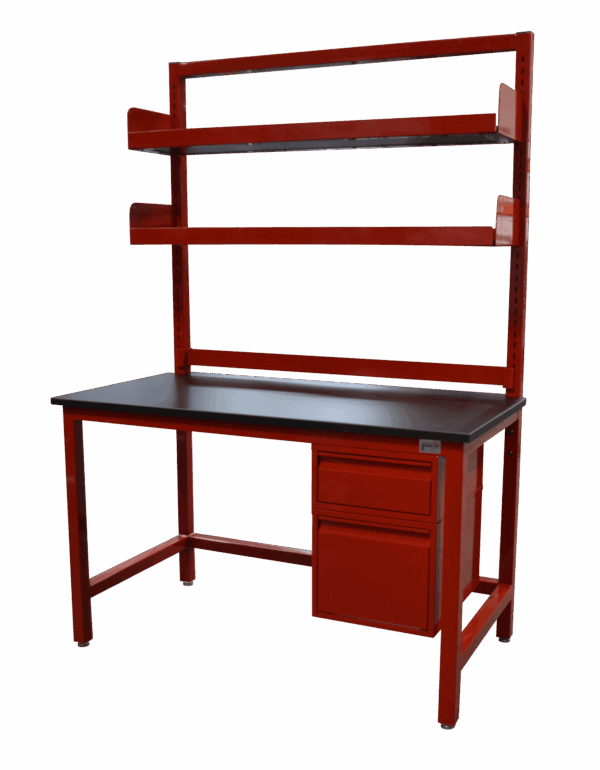 LAB-BT46-DS-LIP-BR - Slotted Uprights - Standard Frame