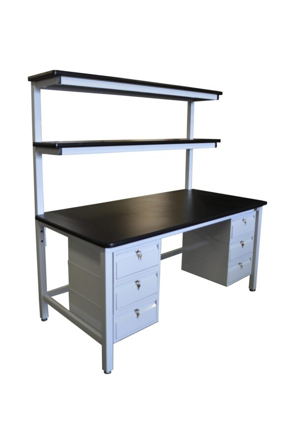 LAB-BT46 - Double Tier Shelf - Standard Frame