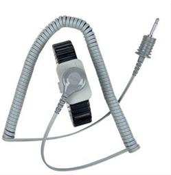 SCS Dual Conductor Metal Wrist Strap with Cord