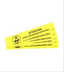 Botron 1"x 6" Bench Sign – Static Safe Work Area