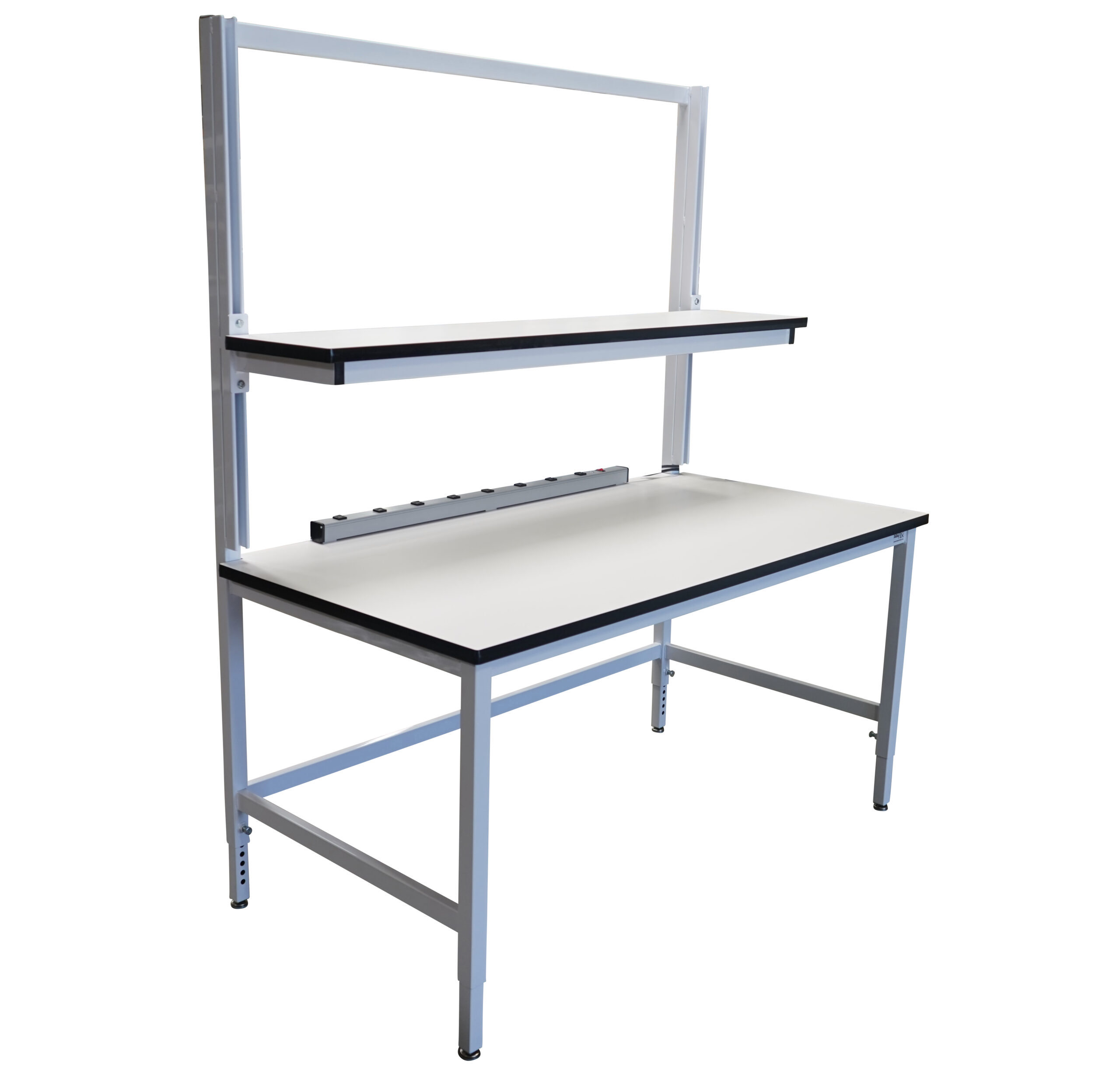 Modular Strut Channel Workbench with Single Cantilever Riser