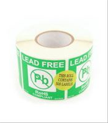 Lead Free Label 2 Color