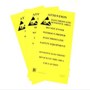 Botron Two Sided ESD Awareness Hanging Sign