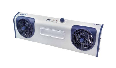 BFN802 Two Fan Overhead Ionizer with LED Task Light