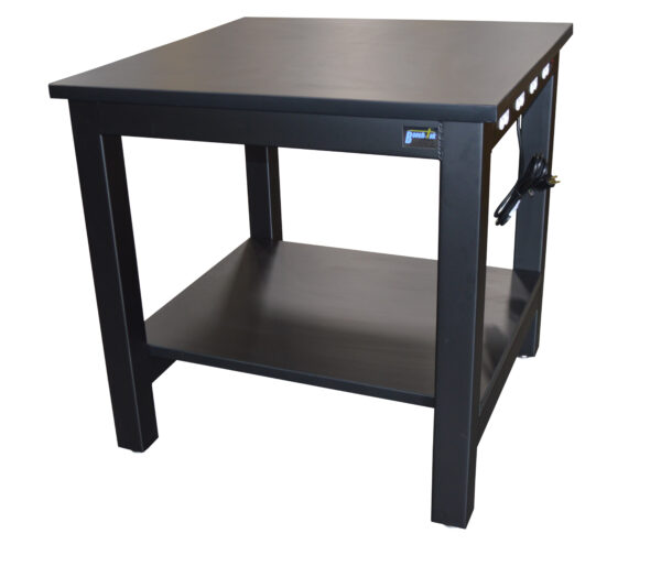 Extra Heavy Duty Equipment Table with Power Strip Inlay