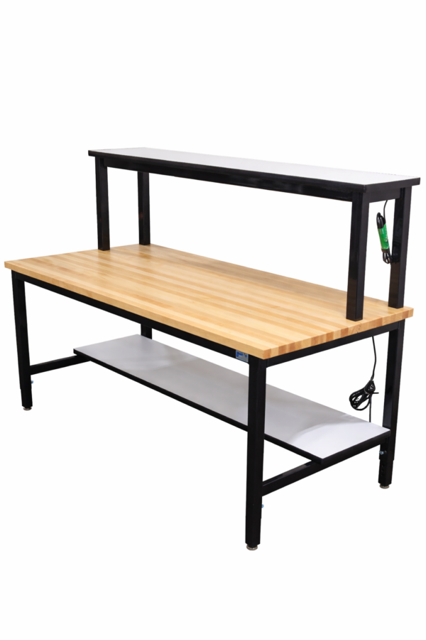 Maple Workbench with Four Leg Riser