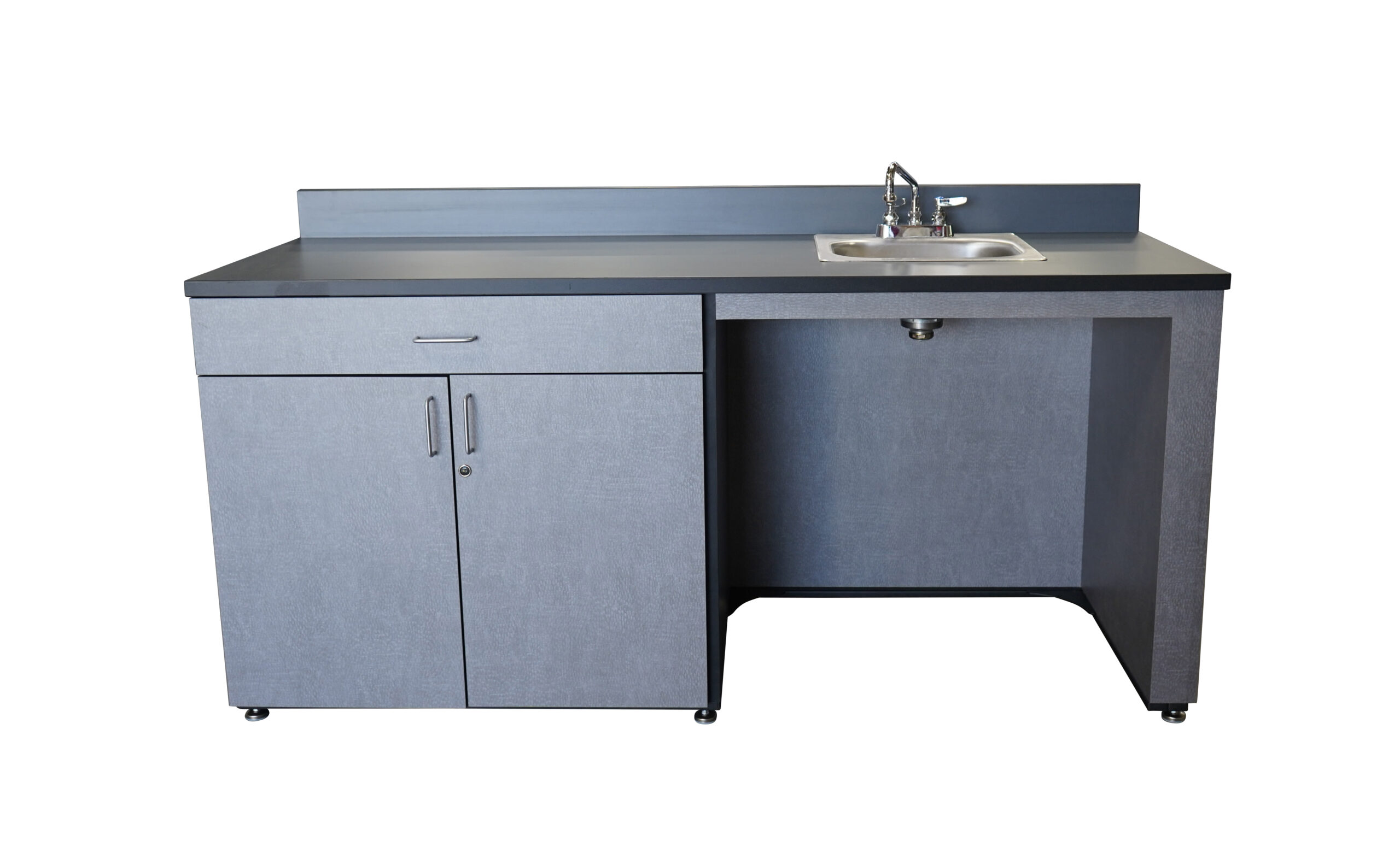 Laminate Sink Cabinet with Stainless Steel Sink