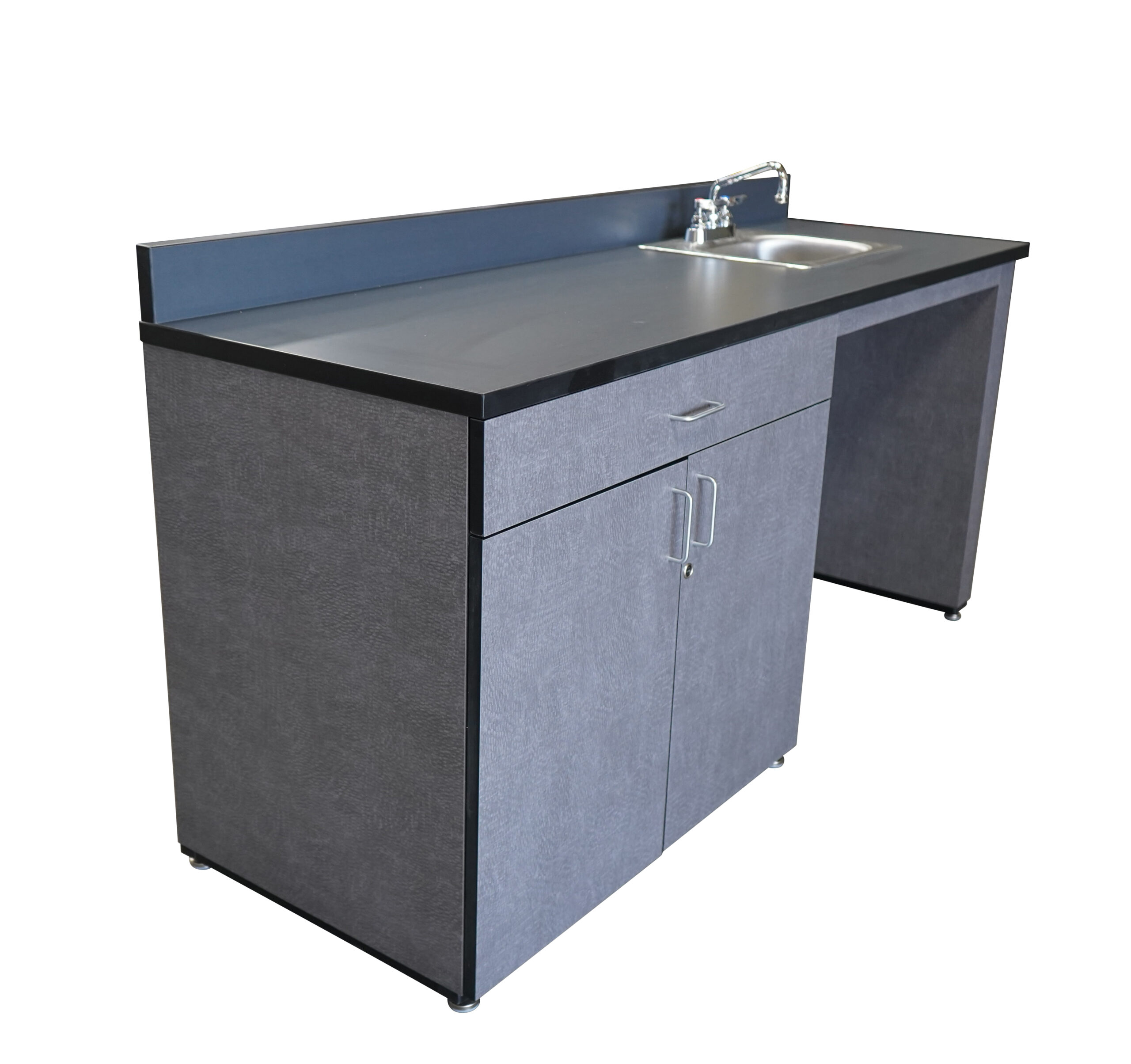 Laminate Sink Cabinet with Stainless Steel Sink