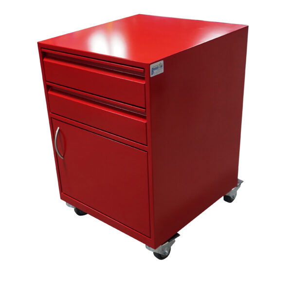 2 Drawer & Cabinet Mobile Pedestal