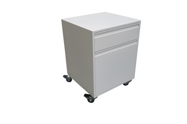 Single Utility & File Drawer Mobile Pedestal