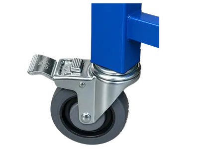 4" BRAKING CASTERS